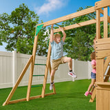 Edgewood Swing Set angle 3