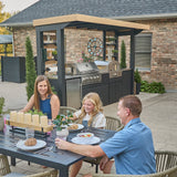 Fusion Flame 2 Outdoor Kitchen angle 21