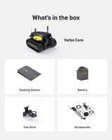 Yarbo Core Modular Yard Robot | Y Series, 500 lb Towing angle 3