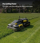 Yarbo Lawn Mower Pro + Snow Blower + Blower Bundle | Core + 3 Modules angle 2