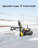 Yarbo Snow Blower Robotic Snow Blower | Core + Module, 24 in 2-Stage angle 6