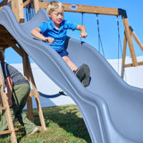 Dover Bay Swing Set with Tube Slide angle 6