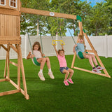 Edgewood Swing Set angle 6