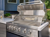 Emory | Corner Outdoor Kitchen Island with Built-In Grill & Pizza Oven angle 5