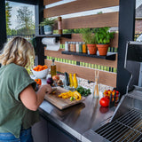 Fusion Flame Outdoor Kitchen angle 23