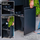 Fusion Flame Outdoor Kitchen angle 8